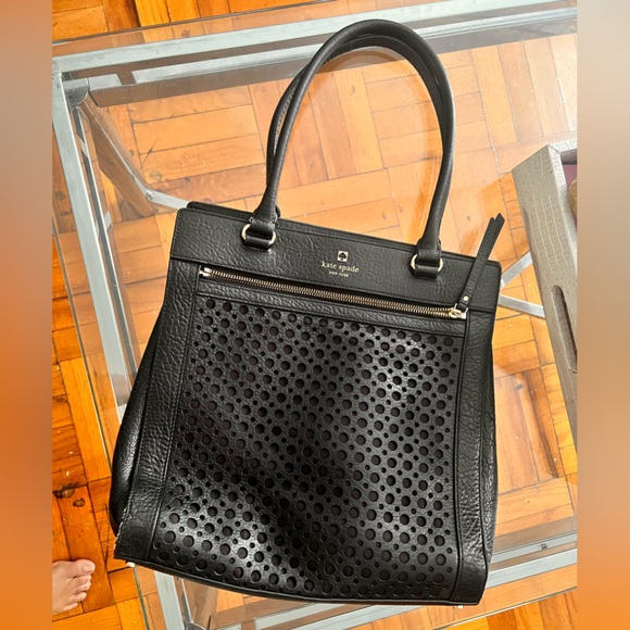 KATE SPADE "Lynne" Perri Lane Bubbles Leather - Picture 2 of 8